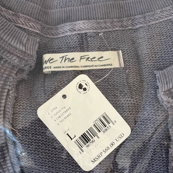 We the Free/Free People Anyway Tee size L - Picture 4 of 4
